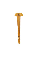 Flathead Screw Brooch by Vera Borea back @ Recess LA