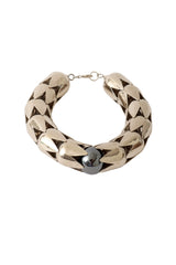 Chrome Armor Link Bracelet @ Recess LA