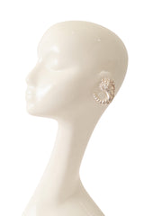 cornucopia horn earrings on mannequin @ Recess LA