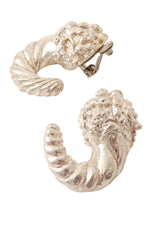 cornucopia horn earrings close @ Recess LA