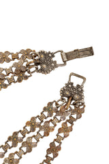 Vintage Figural Chinoiserie Collar Necklace clasp open @ Recess LA