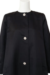 swing coat by Bill Blass on mannequin close up @ Recess LA