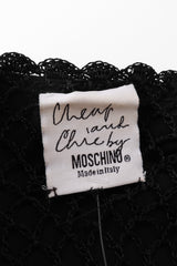 fringe vest by Moschino label @ Recess LA