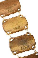 Cabochon link bracelet by Dominique Denaive logos @ Recess LA