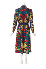 shirtdress by Hermès on mannequin back @ Recess LA