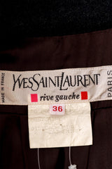 swing coat by Yves Saint Laurent label @ Recess LA