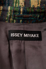 Quilted Jacquard Coat by Issey Miyake label @ Recess LA