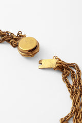 filigree drop necklace by Vendome clasp open @ Recess LA