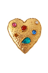 heart brooch by Edouard Rambaud @ Recess LA