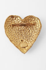 heart brooch by Edouard Rambaud back @ Recess LA