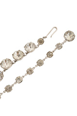 Vintage Crystal Drop Collar Necklace hook @ Recess LA