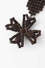 cross brooch by B&W @ Recess LA signature