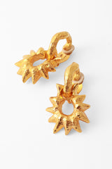 Star Hoop Earrings by Alexis Lahellec close @ Recess LA