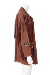 beaded jacket by Arturo on mannequin side @ Recess LA