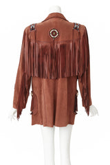 beaded jacket by Arturo on mannequin back @ Recess LA