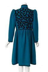 swing coat by Saint Laurent on mannequin back @ Recess LA