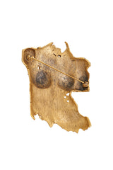 female torso brooch back @ Recess LA