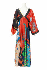 print dress by La Vetta on mannequin back @ Recess LA