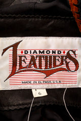 Leather Jacket by Diamond Leathers label @ Recess LA