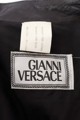 leather jacket by Gianni Versace label @ Recess LA