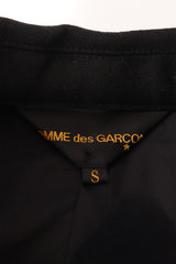 biker jacket by Comme des Garçons label @ Recess LA