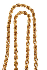Vintage Open Tassel Lariat Necklace chain detail @ Recess LA