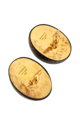 Sterling Egg Dot Earrings by Patricia Von Musulin signature @ Recess LA