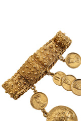 Coin Drop Brooch by Marla Buck top close @ Recess LA