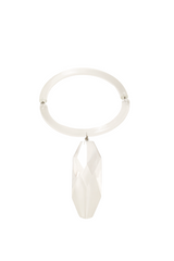 Prism Pendant Lucite Necklace @ Recess LA