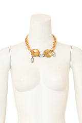Bottle Cap Tab Chain Necklace by Dior on mannequin @ Recess LA