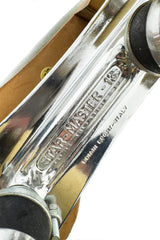 Vintage Maud Frizon Suede Roller Skates plate closeup @recess la