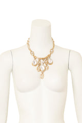 crystal swirl necklace by Jo Jansen on mannequin @ Recess LA