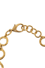 crystal swirl necklace by Jo Jansen clasp @ Recess LA