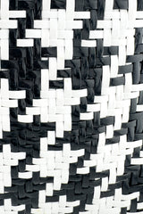 Vintage Woven Houndstooth Box Bag detail @recess la