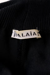 knit dress by Alaïa label @ Recess LA