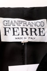 baroque Gianfranco Ferre label @ Recess LA