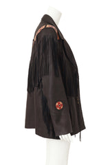 fringe jacket by Western Co on mannequin side @ Recess LA