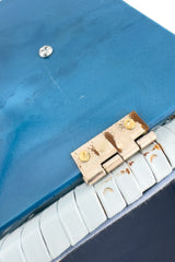 Vintage Woven Vinyl Box Bag wear @recess la