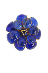 Glass Flower Brooch Pendant @ Recess LA