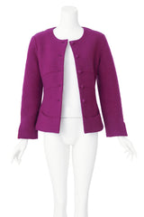 Wool jacket by Chanel on mannequin open @ Recess LA