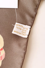 "Icons" scarf by Gucci label @ Recess LA