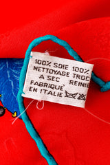 silk scarf by Cartier label @ Recess LA