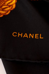 silk scarf by Chanel signature @ Recess LA
