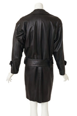 trench coat by Saint Laurent on mannequin back @ Recess LA