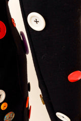 button dress by Patrick Kelly missing button 1 @ Recess LA