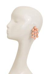 teardrop strand earrings by Siman Tu on mannequin @ Recess LA