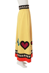 maxi skirt by Malcolm Starr on mannequin side @ Recess LA