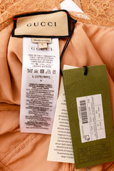 bustier dress by Gucci label @ Recess LA