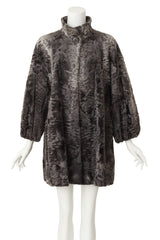 Fur Swing Coat by Christian Dior on mannequin @ Recess LA
