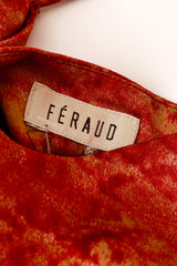 top and skirt set by Louis Feraud label @ Recess LA